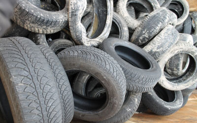 Traktor / LKW Reifen ohne Felge Bild