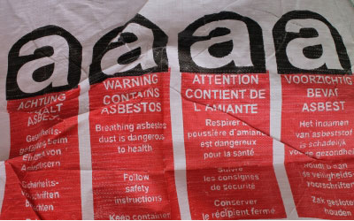 Asbesthaltige Abfälle* Bild